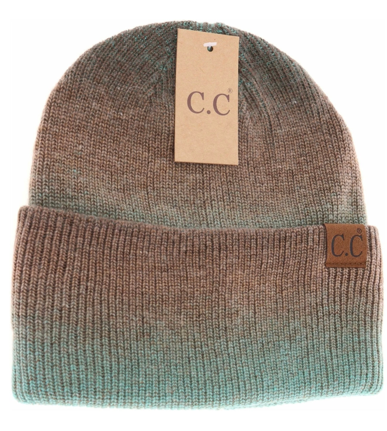 CC Beanie Unisex Ombre Cuffed