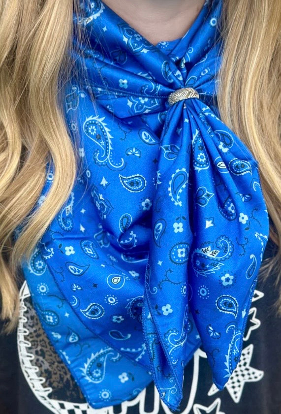 Wild Rag-Bandana Babe Blue