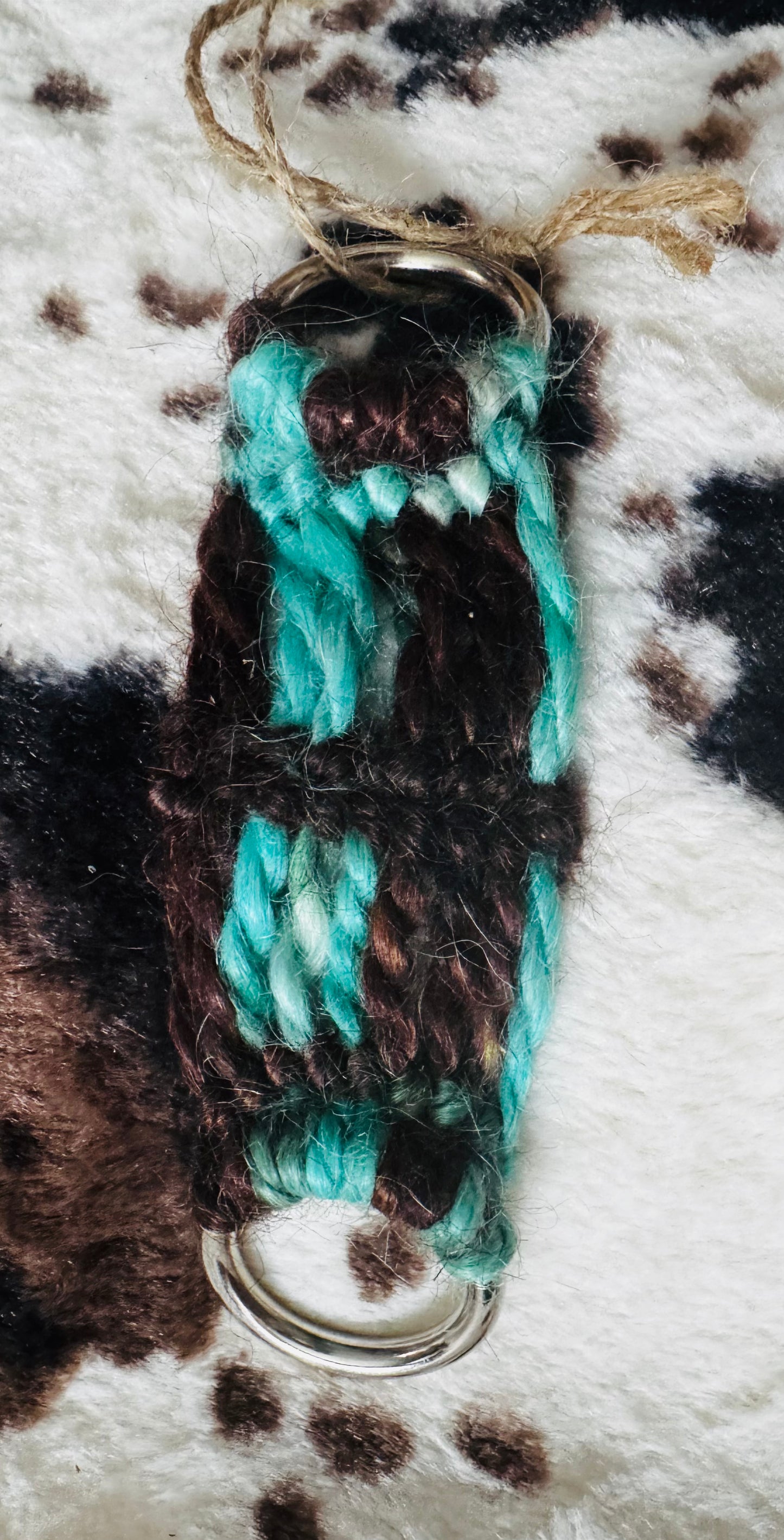 Mohair Cinch Keychain