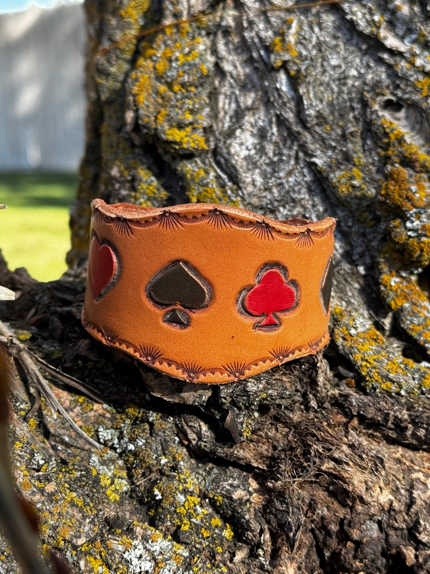 Hand Tooled Leather Bracelet