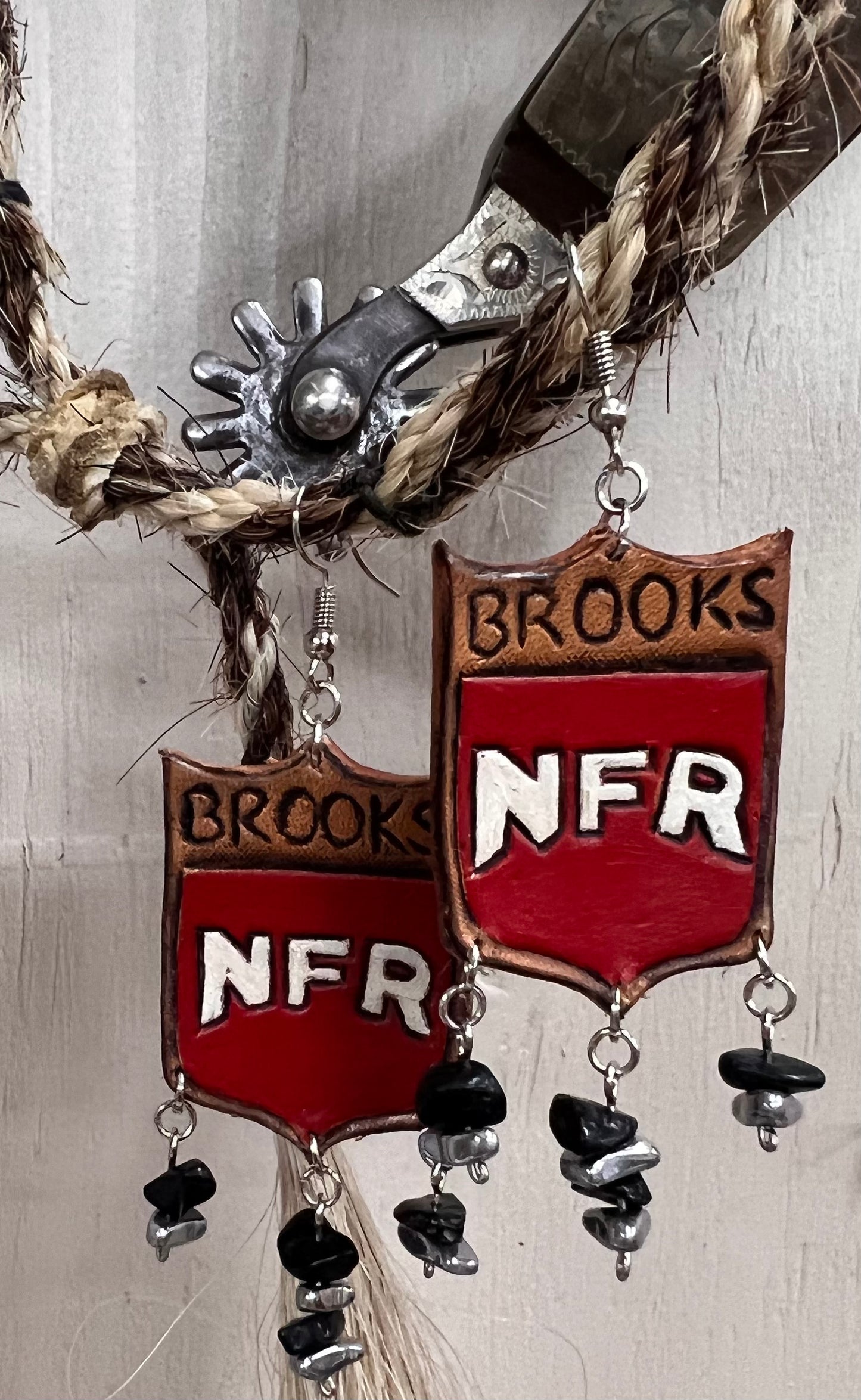 Custom Leather Earrings
