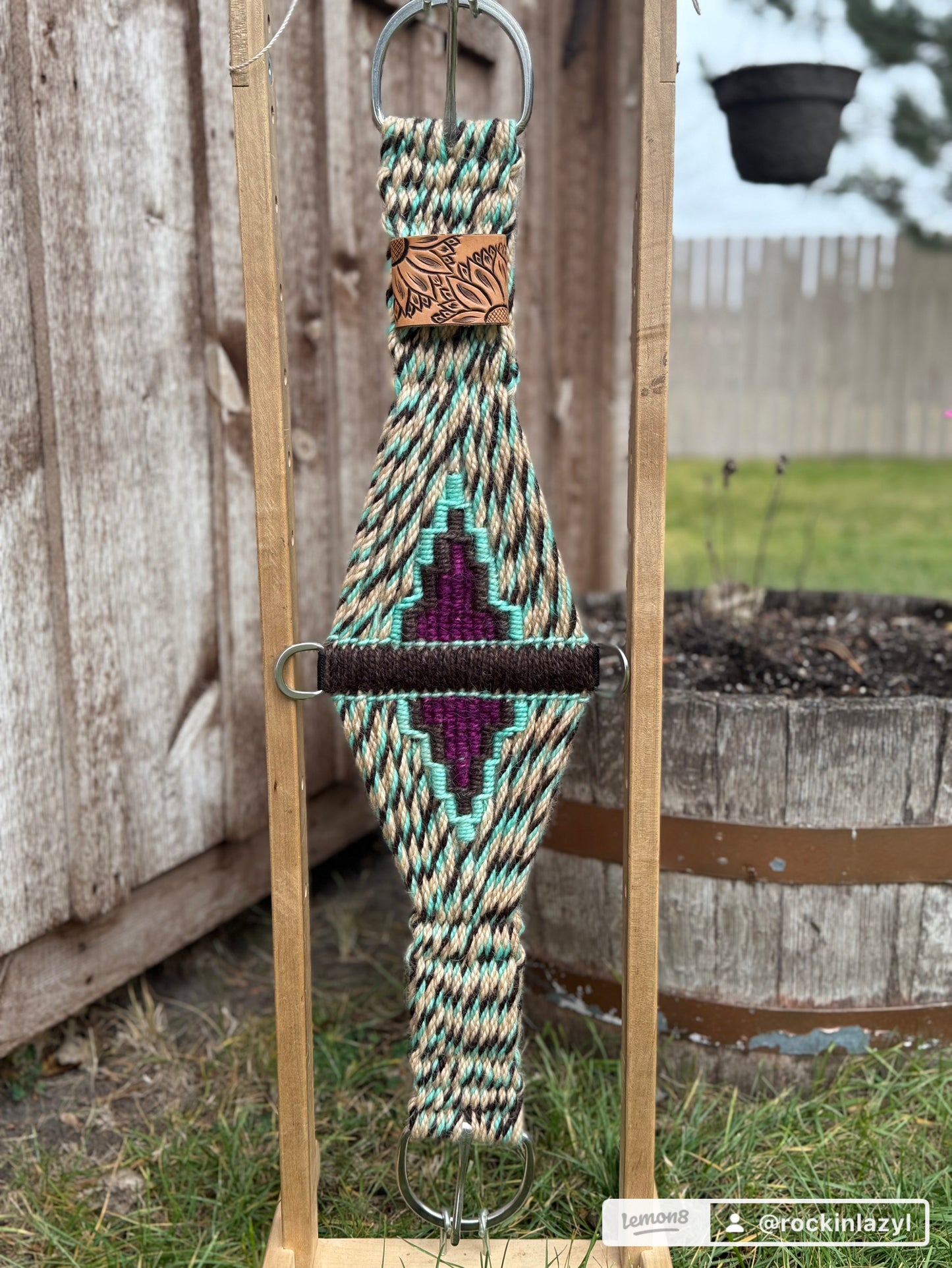 Custom 100% Mohair Roper Cinch-Deposit