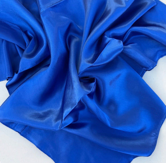 Wild Rag 36x36 Silk Blend Royal Blue