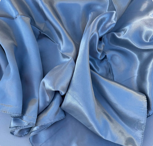 Wild Rag 36x36 Silk Blend Silver