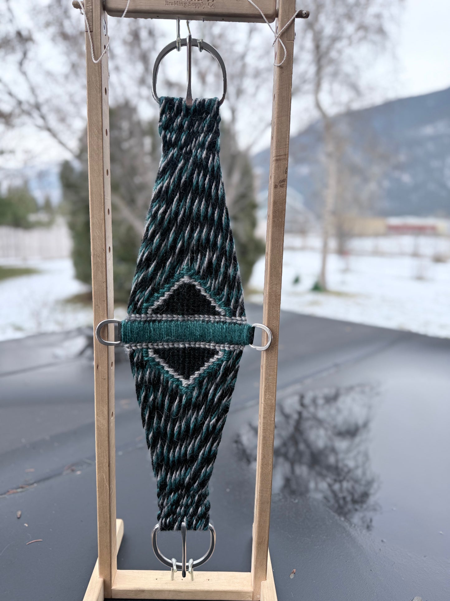 Custom 100% Mohair Roper Cinch-Deposit