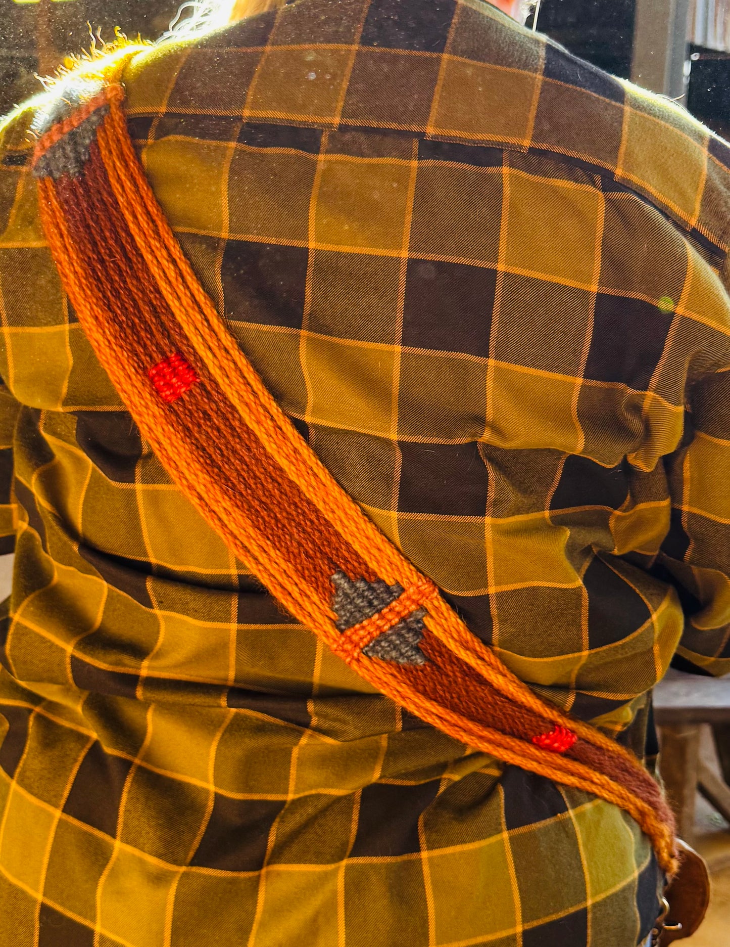 Custom Mohair Purse Strap-Deposti