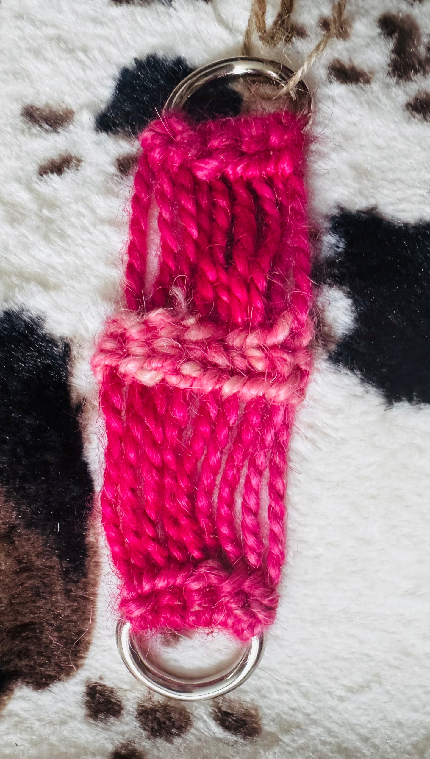 Mohair Cinch Keychain