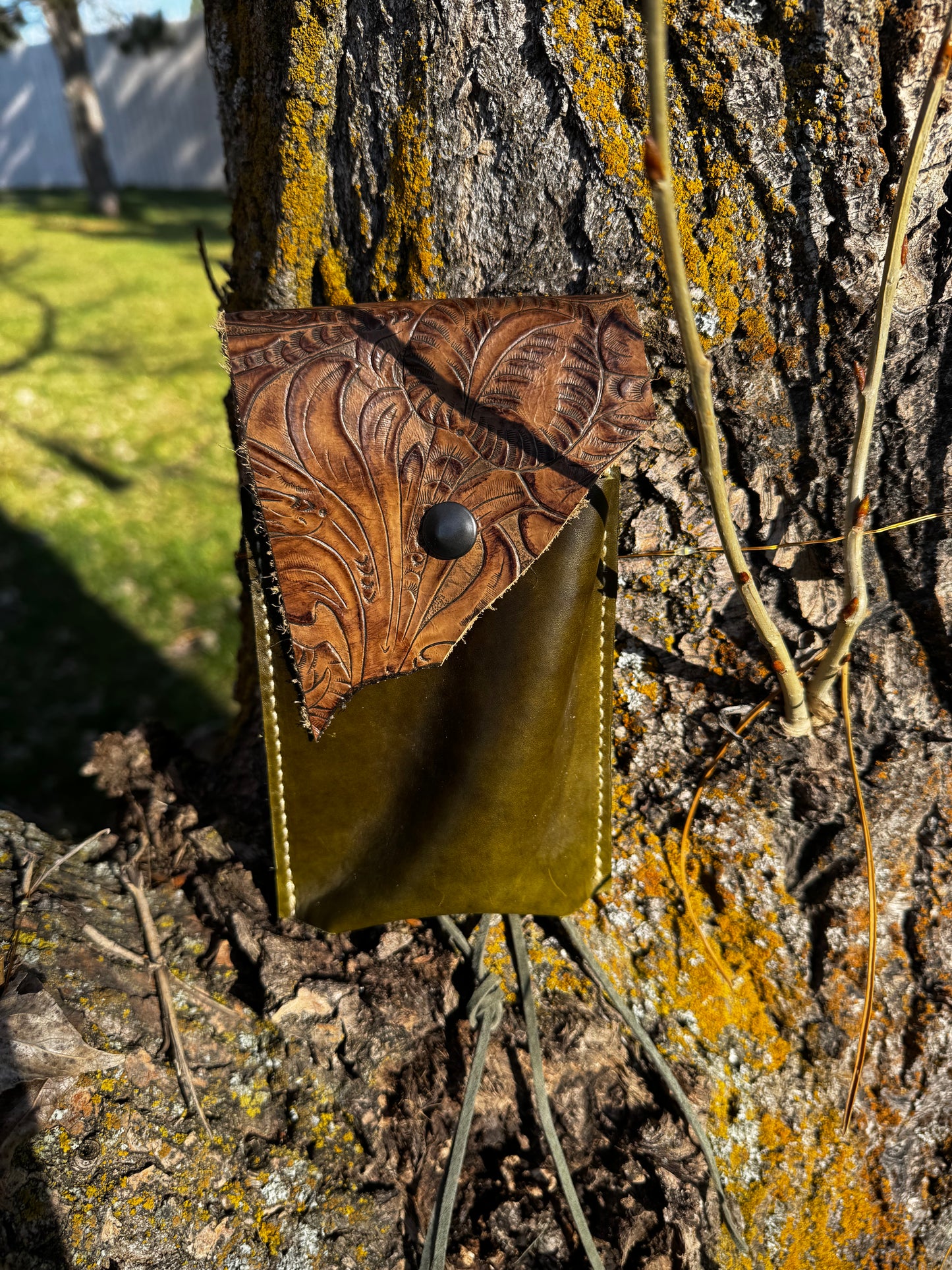 Leather Cellphone Pouch