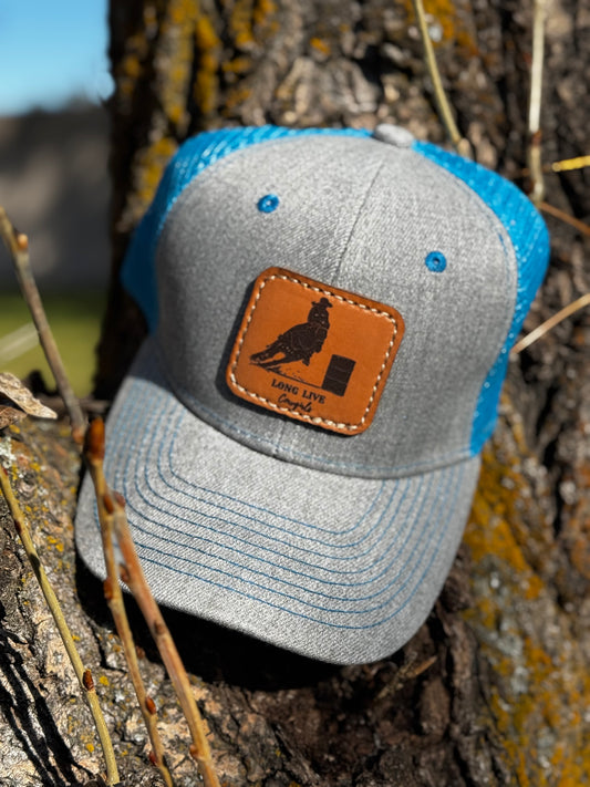 Baseball Cap Laser Leather Patch